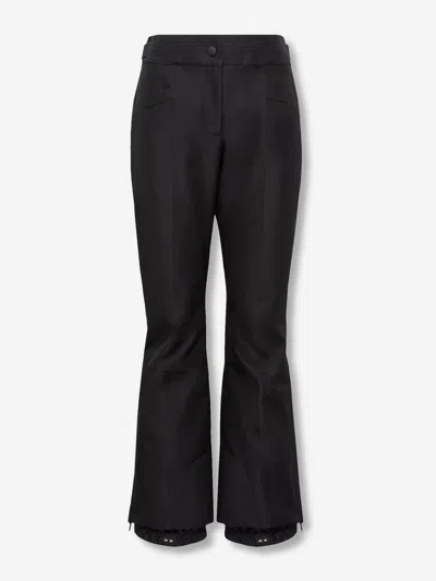 Moncler Flared Ski Pants In Tech Fabric In Black