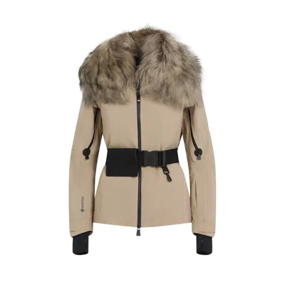 Moncler Grenoble Wintercoat In Beige