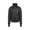 Moncler Hers Padded Jacket Zipped Pockets In Black