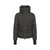 Moncler Down Ski Jacket Adjustable Hood In Multi