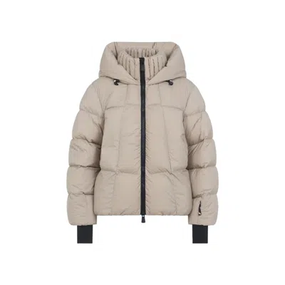 Moncler Grenoble Wintercoat In Neutral