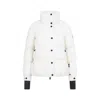 Moncler Padded Jacket Stand-up Collar In White
