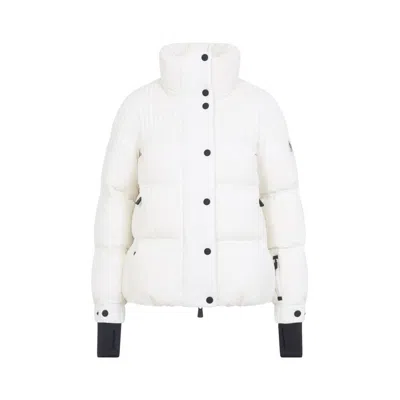 Moncler Padded Jacket Stand-up Collar In White
