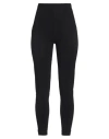 Moncler Brand-embossed Slim-fit High-rise Stretch-woven Leggings In Black