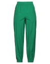 Moncler Grenoble Woman Pants Green Size S Polyester In Green