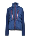 Moncler Grenoble Woman Puffer Blue Size L Polyamide, Virgin Wool