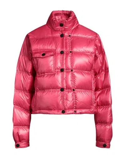 Moncler Grenoble Woman Puffer Fuchsia Size 3 Polyamide In Pink
