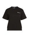Moncler Grenoble Woman T-shirt Black Size M Cotton In Black