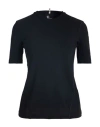 Moncler Grenoble Woman T-shirt Black Size S Polyamide, Elastane In Black