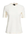Moncler Grenoble Woman T-shirt Cream Size M Polyamide, Elastane In White