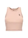 Moncler Sleeveless Round Neck Top With Contrast Stitching