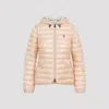 Moncler Grenoble Karura Short Transformable Down Jacket Pink In Orange