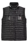 Moncler Grenoble Women Black Nylon Gumiane Down Jacket In Black