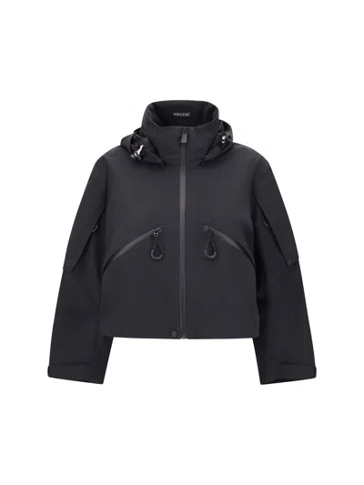 Moncler Grenoble Women Kibra Hooded Jacket In Black