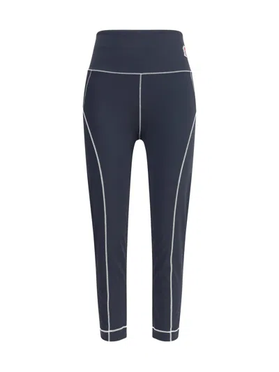 Moncler Grenoble Women Leggings In Blue