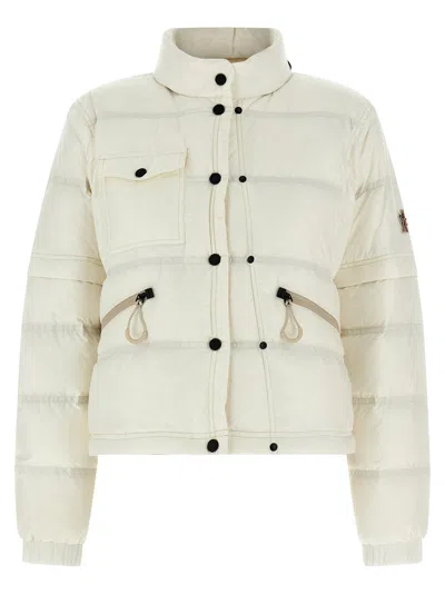 Moncler Grenoble Women 'mauduit' 2-in-1 Down Jacket In Neutral
