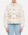 Moncler Mauduit White Polyester Bomber Jacket In White