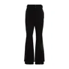 Moncler Flared Ski Pants In Tech Fabric In Black