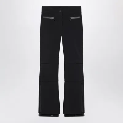 Moncler Grenoble Black Ski Trousers In Technical Fabric