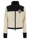 Moncler Grenoble Women Technical Fabric Cardigan In Cream