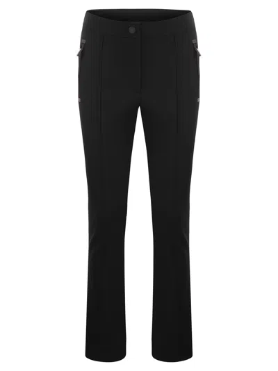 Moncler Grenoble Women Twill Trousers In Black