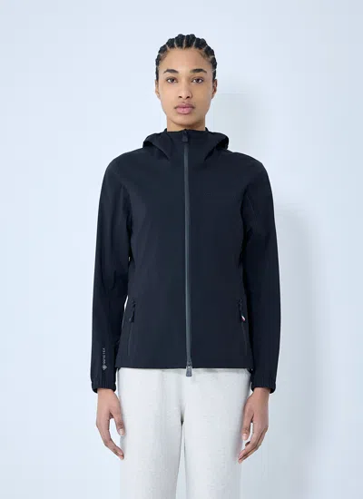 Moncler Grenoble Women Valles Hooded Shell Jacket In Black