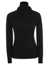 Moncler Grenoble Women Wool Turtleneck Jumper In Black