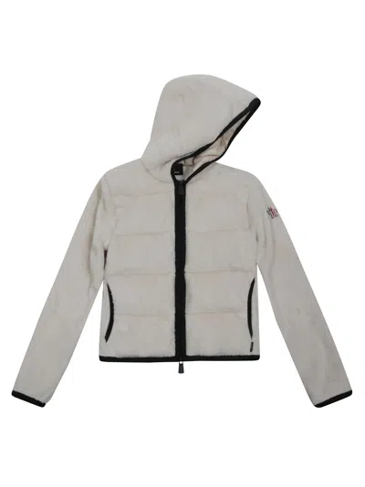 Moncler Grenoble Women's Zip-up Cardigan In Gray