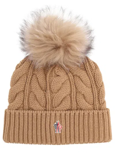 MONCLER MONCLER GRENOBLE WOOL AND CASHMERE BEANIE