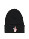 Moncler Grenoble Wool Beanie In Black