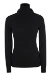 Moncler Wool  Fleece Polo Neck Jumper