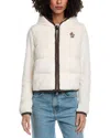 Moncler Grenoble Zip Cardigan In White