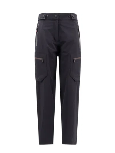 MONCLER MONCLER GRENOBLE ZIP DETAILED STRAIGHT LEG TROUSERS