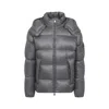 Moncler Couyere Short Down Jacket In Gray