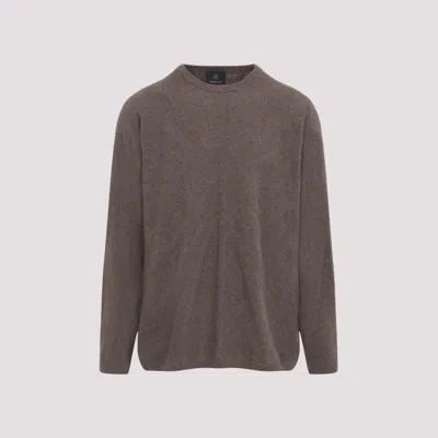Moncler Grey Jumbo Round Neck Sweater