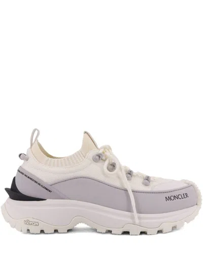 Moncler Grey Logo Sneakers
