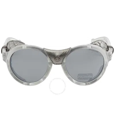 Moncler Grey Round Unisex Sunglasses Ml0046 20d 52