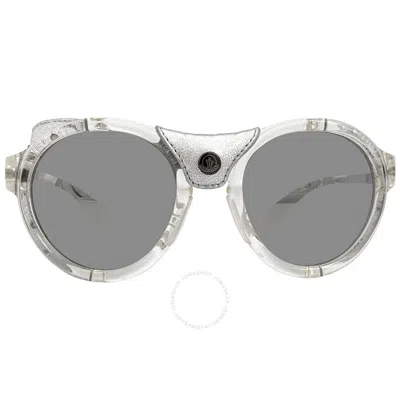 Moncler Grey Round Unisex Sunglasses Ml0046 26c 52