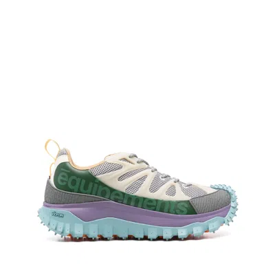 Moncler Grey Trainers - Low-tops Men In Gray