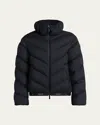 Moncler Grignan Down Jacket In Black