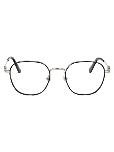 Moncler Grigio/avana Metal Glasses