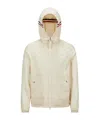 Moncler Grimpeurs Nylon Hooded Windbreaker In Nude