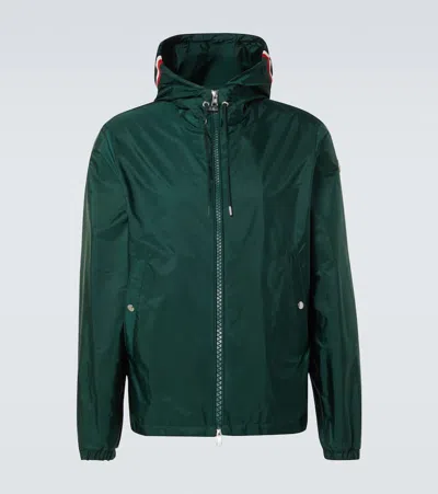 Moncler Grimpeurs Technical Jacket In Green