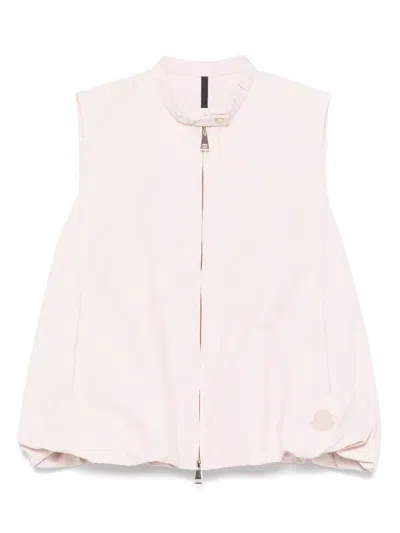 Moncler Grui Gilet In Pink