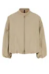 Moncler Short Cotton Blend Gruissan Bomber Jacket