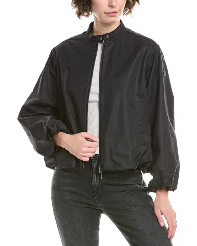 Moncler Gruissan Bomber Jacket In Black