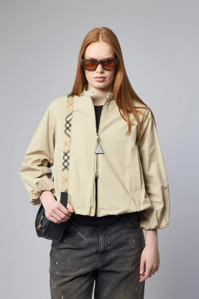 Moncler Gruissan Bomber In Gold