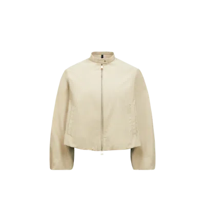 Moncler Veste Gruissan, Femme, Beige, Taille: 5 In Nude