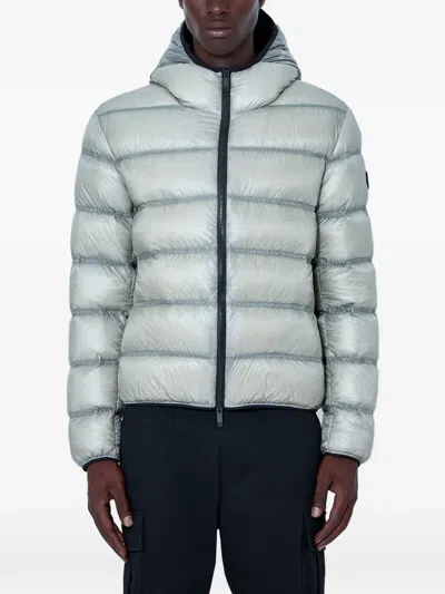 Moncler Guadiana Hooded Down Jacket In Green