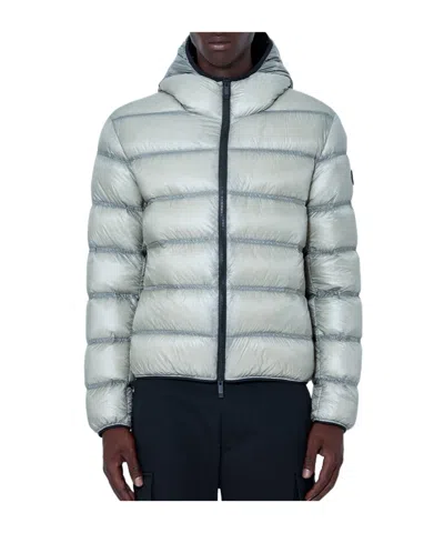 Moncler Guadiana Hooded Down Jacket In Green